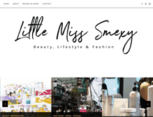 Tablet Screenshot of littlemisssmexy.com